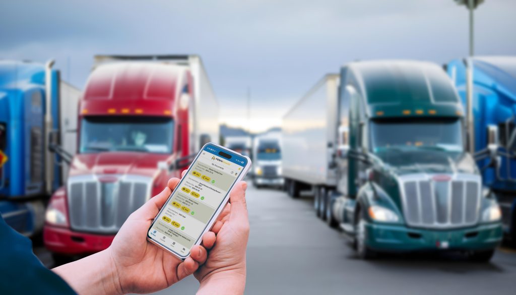 mobile device by truck